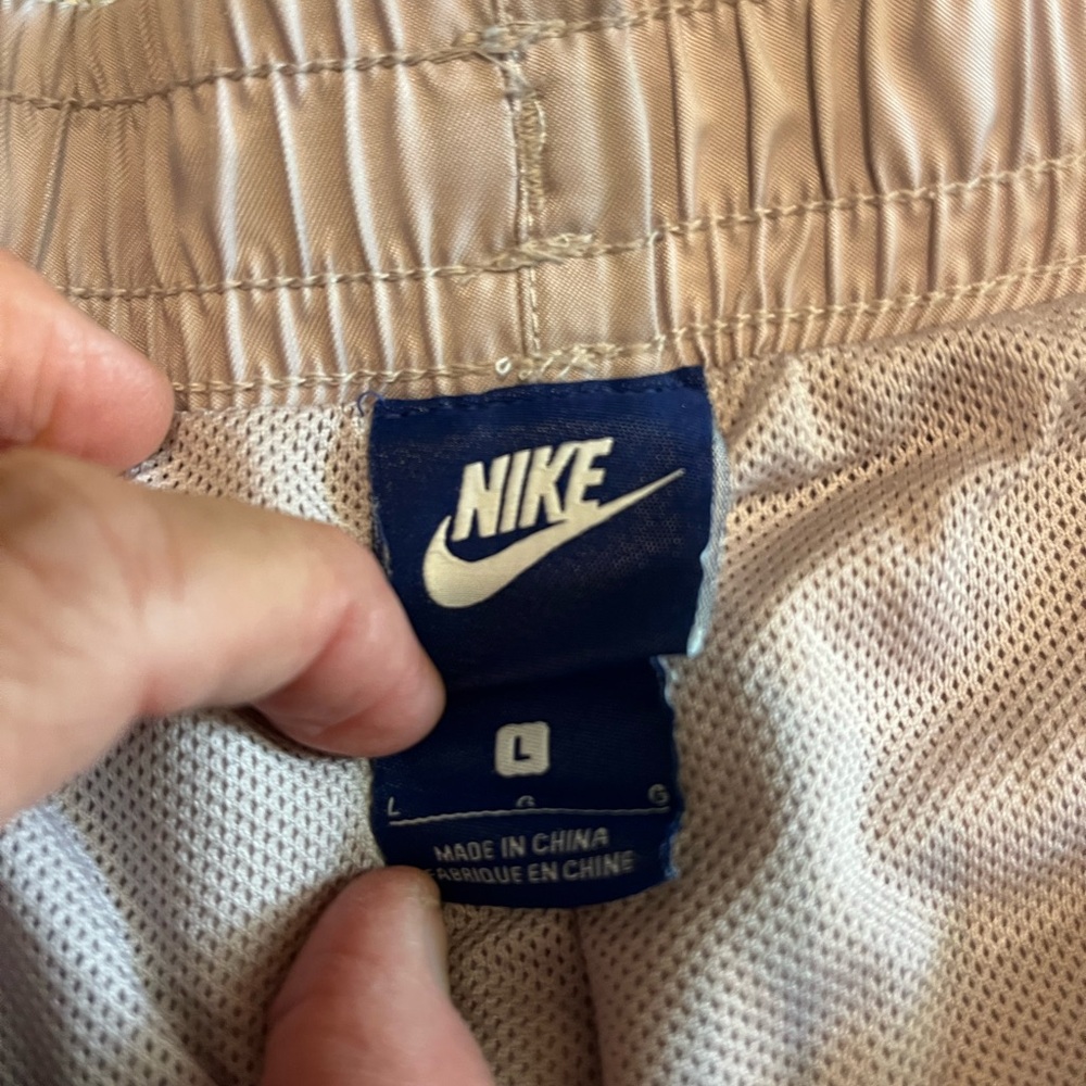 Nike Light Gray Mesh Shorts